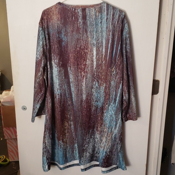 3/4 sleeve swing Dress - Picture 4 of 4